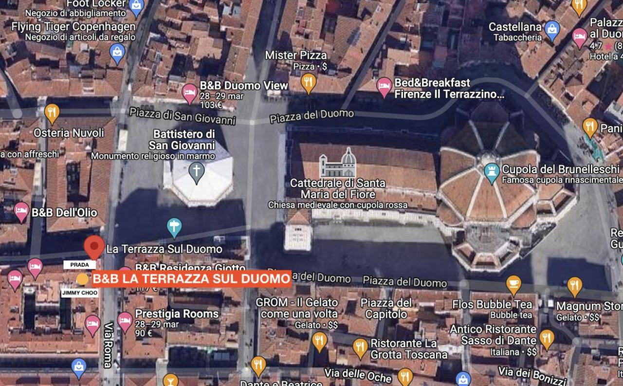 La Terrazza Sul Duomo Acomodação com café da manhã  Florença
